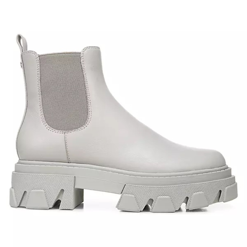 Sam Edelman Daelyn Grey Chunky Lug Sole Boot